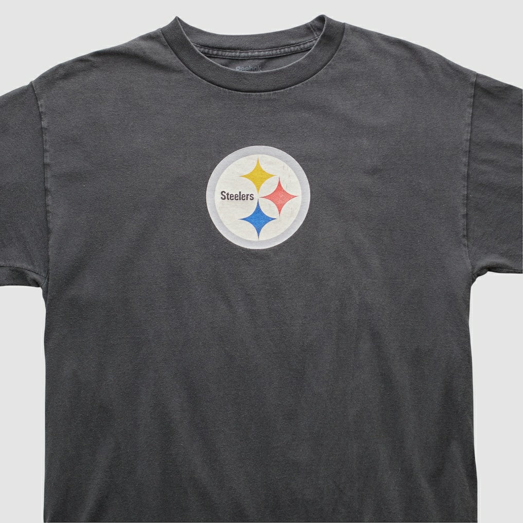 Fanatics Pittsburgh Steelers Reebok 2000s T-shirt Charcoal Vintage