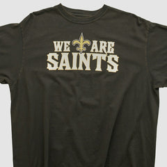 Fanatics New Orleans Saints Reebok 2000s T-shirt Black Vintage