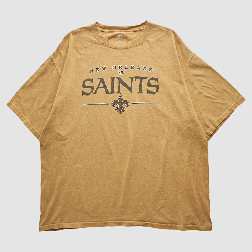 Fanatics New Orleans Saints NFL 2000s T-shirt Tan Vintage