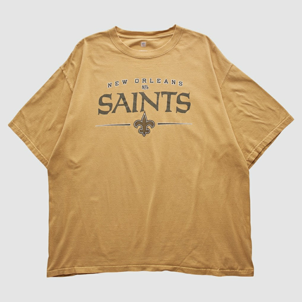Fanatics New Orleans Saints NFL 2000s T-shirt Tan Vintage