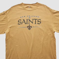 Fanatics New Orleans Saints NFL 2000s T-shirt Tan Vintage