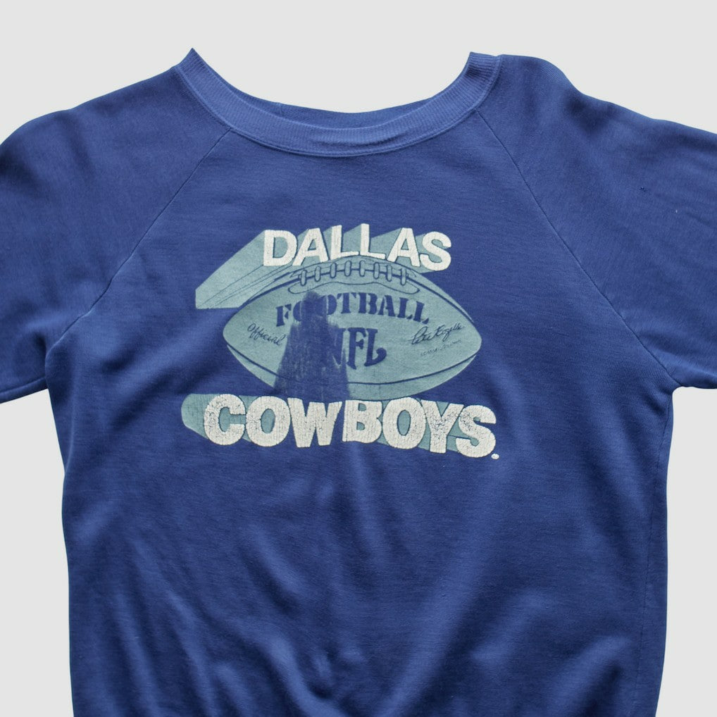 Fanatics Dallas Cowboys 80s Pullover Sweatshirt Blue Vintage