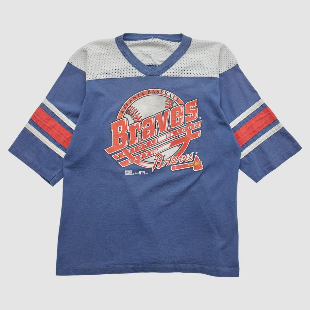 Atlanta Braves 1996 T-shirt - Blue - Vintage - Fanatics Online