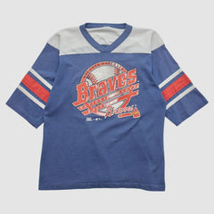 Atlanta Braves 1996 T-shirt - Blue - Vintage - Fanatics Online