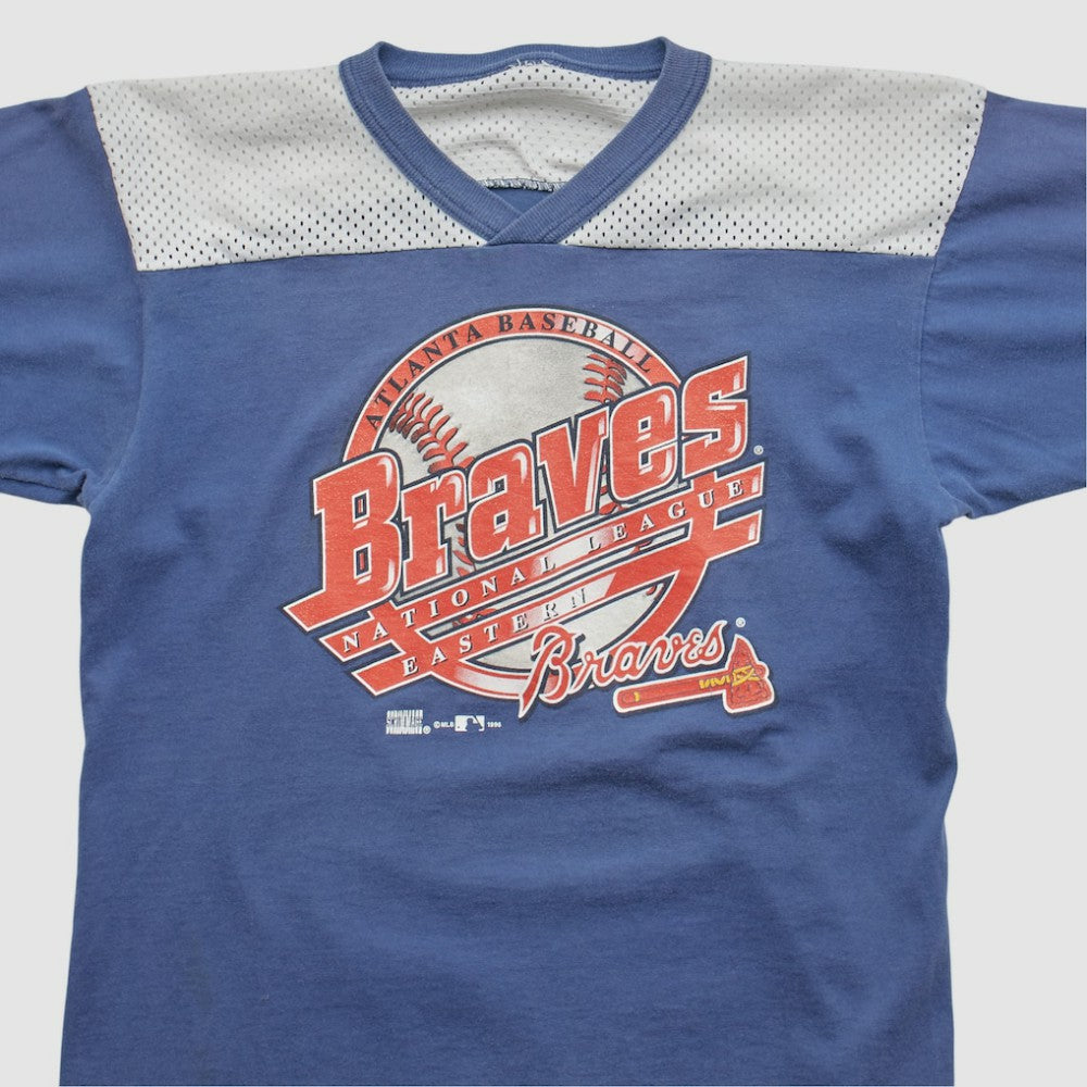 Atlanta Braves 1996 T-shirt - Blue - Vintage - Fanatics Online
