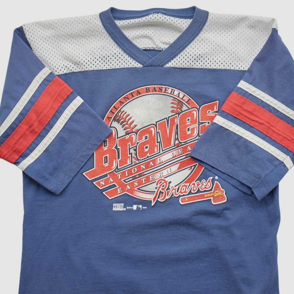 Atlanta Braves 1996 T-shirt - Blue - Vintage - Fanatics Online