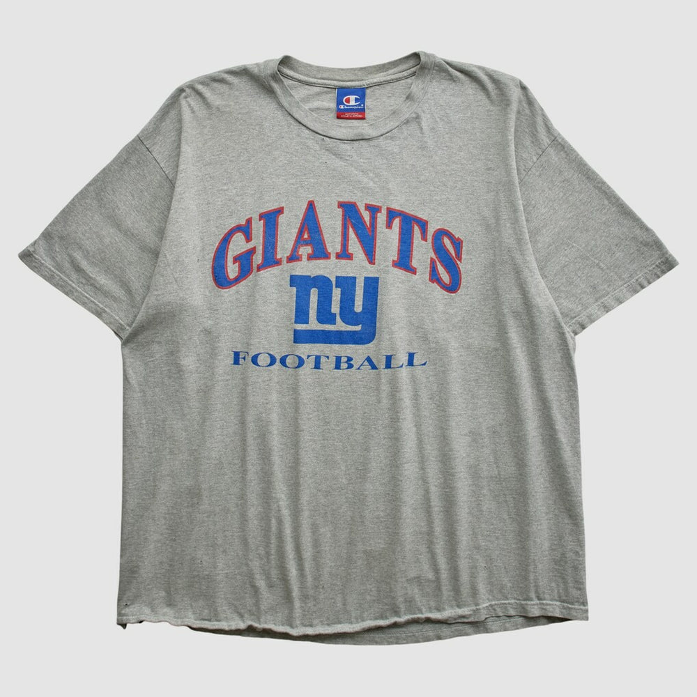 Fanatics New York Giants Champion 90s T-shirt Heather Gray Vintage