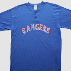 Texas Rangers Majestic 2000s T-shirt - Blue - XVintage - Fanatics Lifestyle