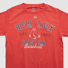 Boston Red Sox Majestic 2010s T-shirt - Red - Vintage - Fanatics Discount