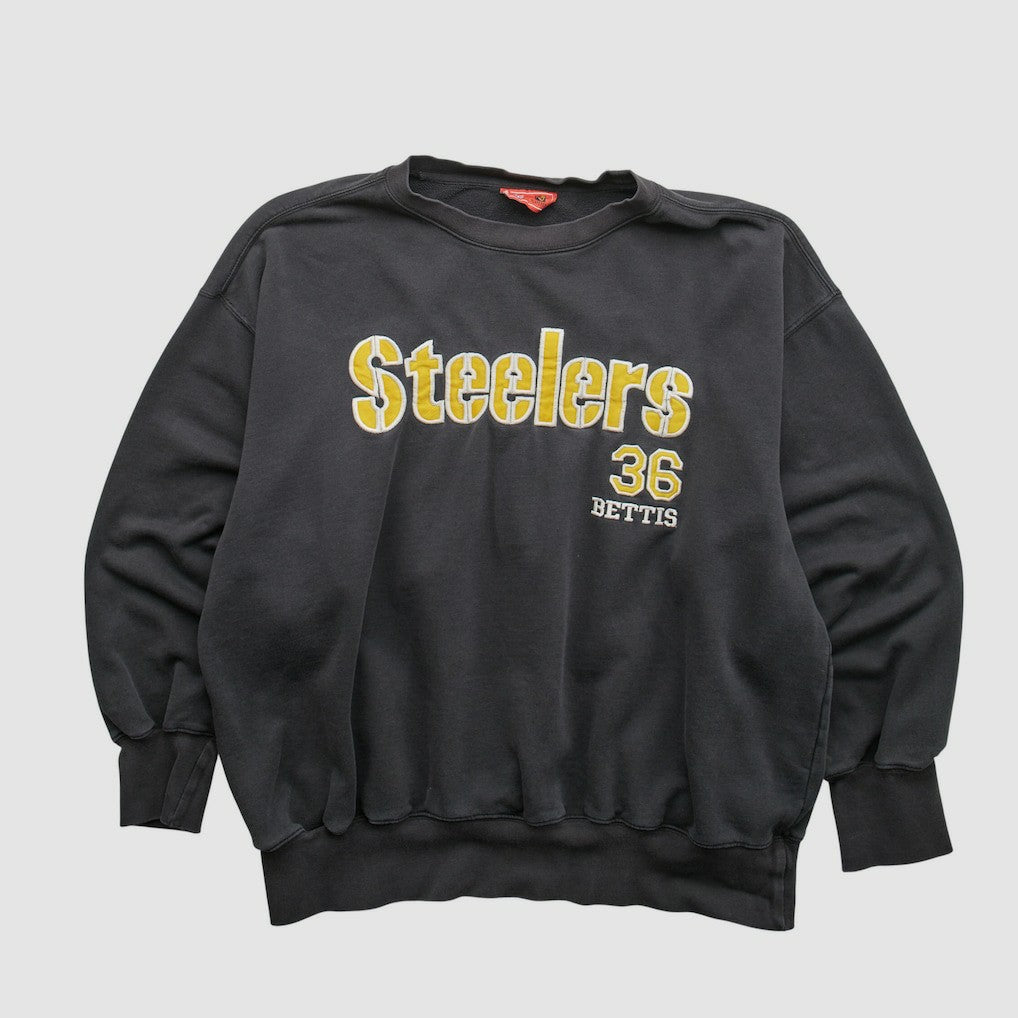 Fanatics Pittsburgh Steelers NFL 2000s Pullover Sweatshirt Black Vintage