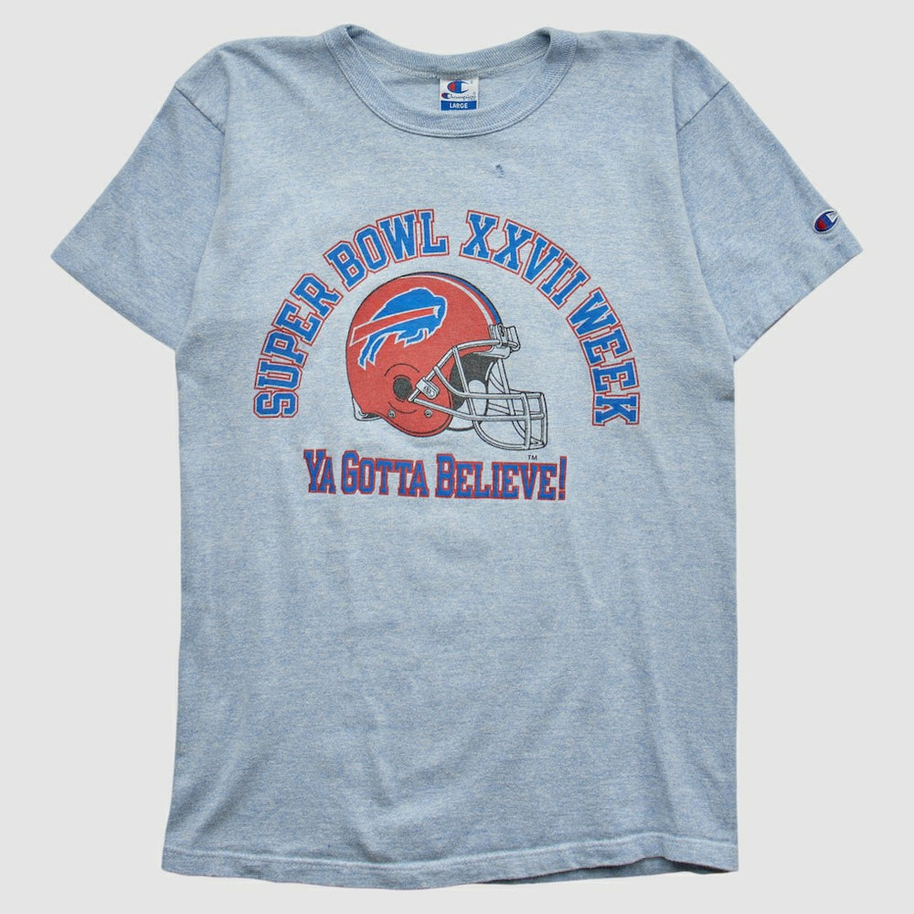 Fanatics Buffalo Bills Champion 1993 T-shirt Heather Gray Vintage
