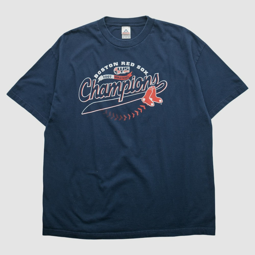 Boston Red Sox Alstyle 2007 T-shirt - Navy - XVintage - Fanatics Discount