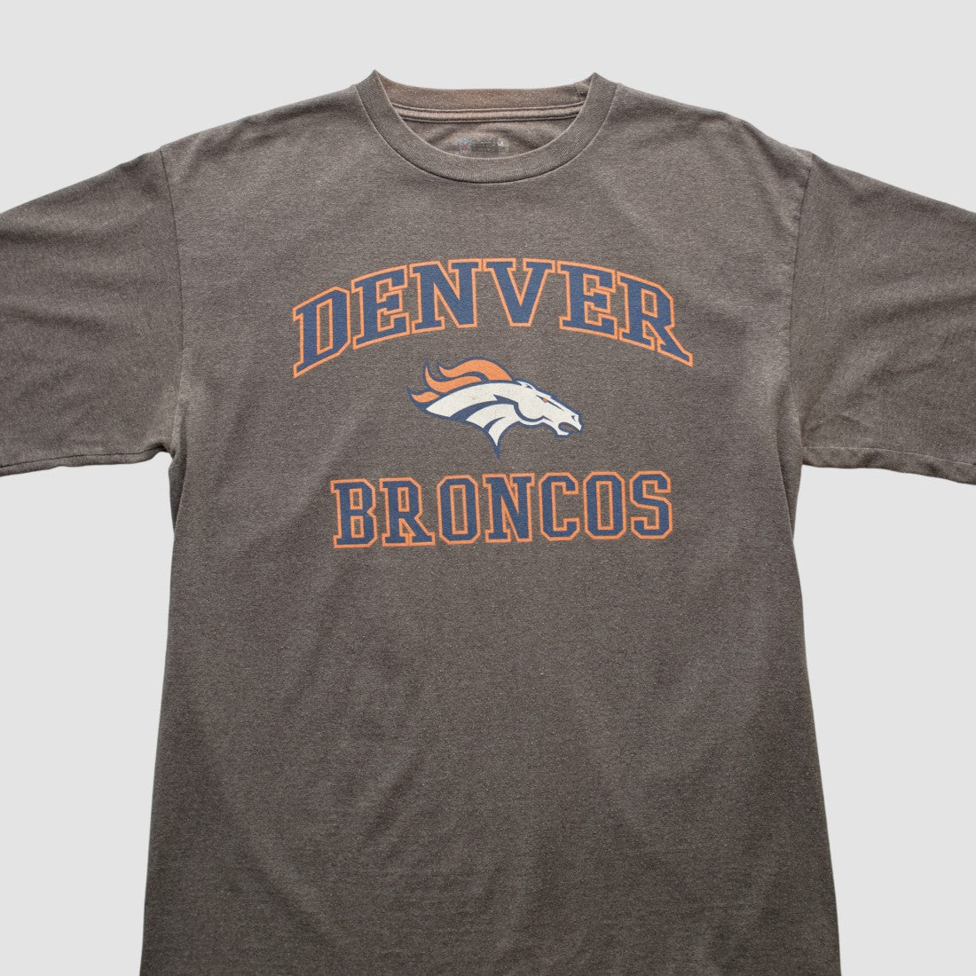 Fanatics Denver Broncos NFL 2010s T-shirt Dark Heather Gray Vintage