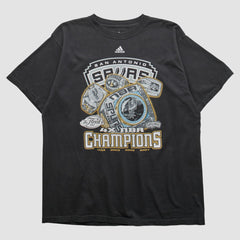 San Antonio Spurs 2007 T-shirt Black Vintage | Adidas Lifestyle