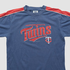 Minnesota Twins Lee Apparel T-shirt - Navy - Vintage - Fanatics Sale