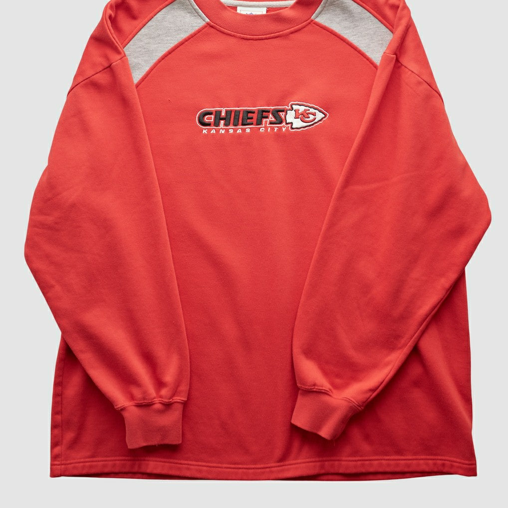 Fanatics Kansas City Chiefs NFL 2000s Pullover Sweatshirt Red Vintage