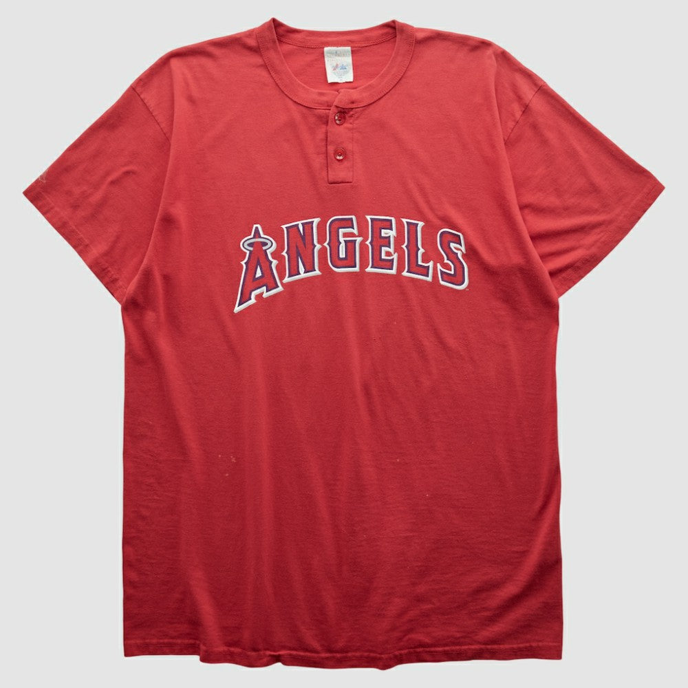 Los Angeles Angels Genuine Merchandise 2000s T-shirt - Red - 2XVintage - Fanatics Discount