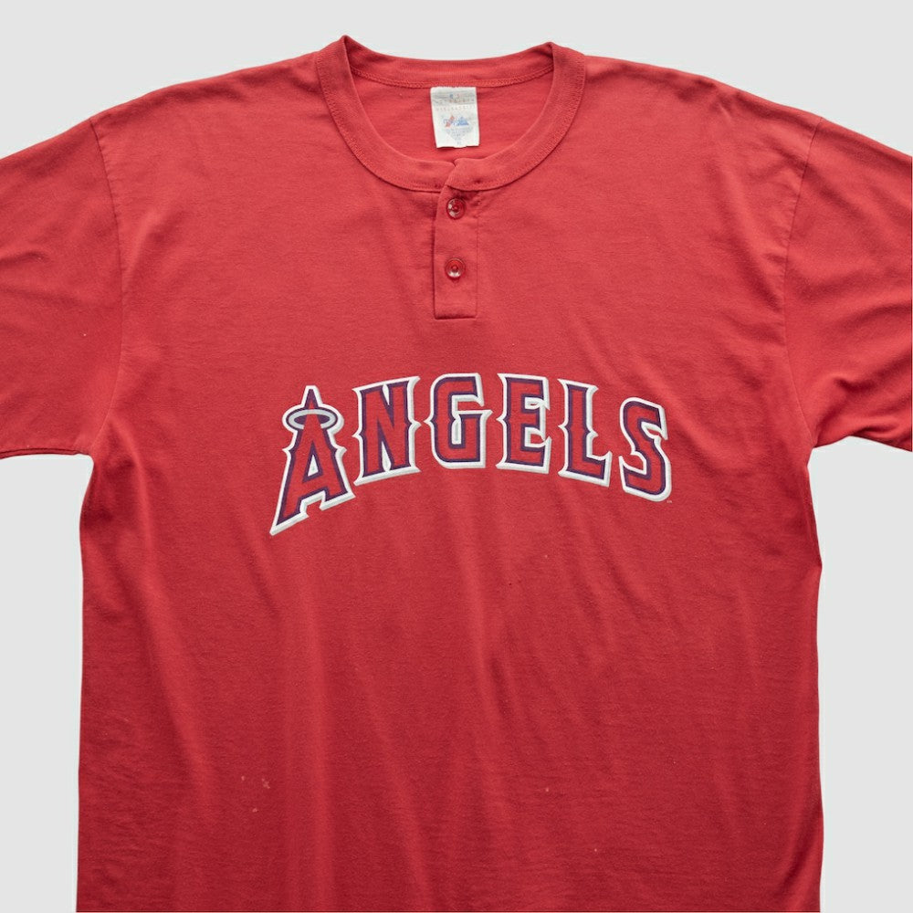 Los Angeles Angels Genuine Merchandise 2000s T-shirt - Red - 2XVintage - Fanatics Discount