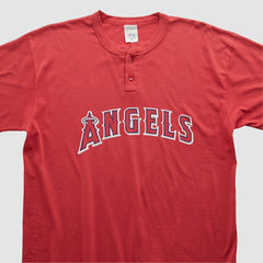 Los Angeles Angels Genuine Merchandise 2000s T-shirt - Red - 2XVintage - Fanatics Discount