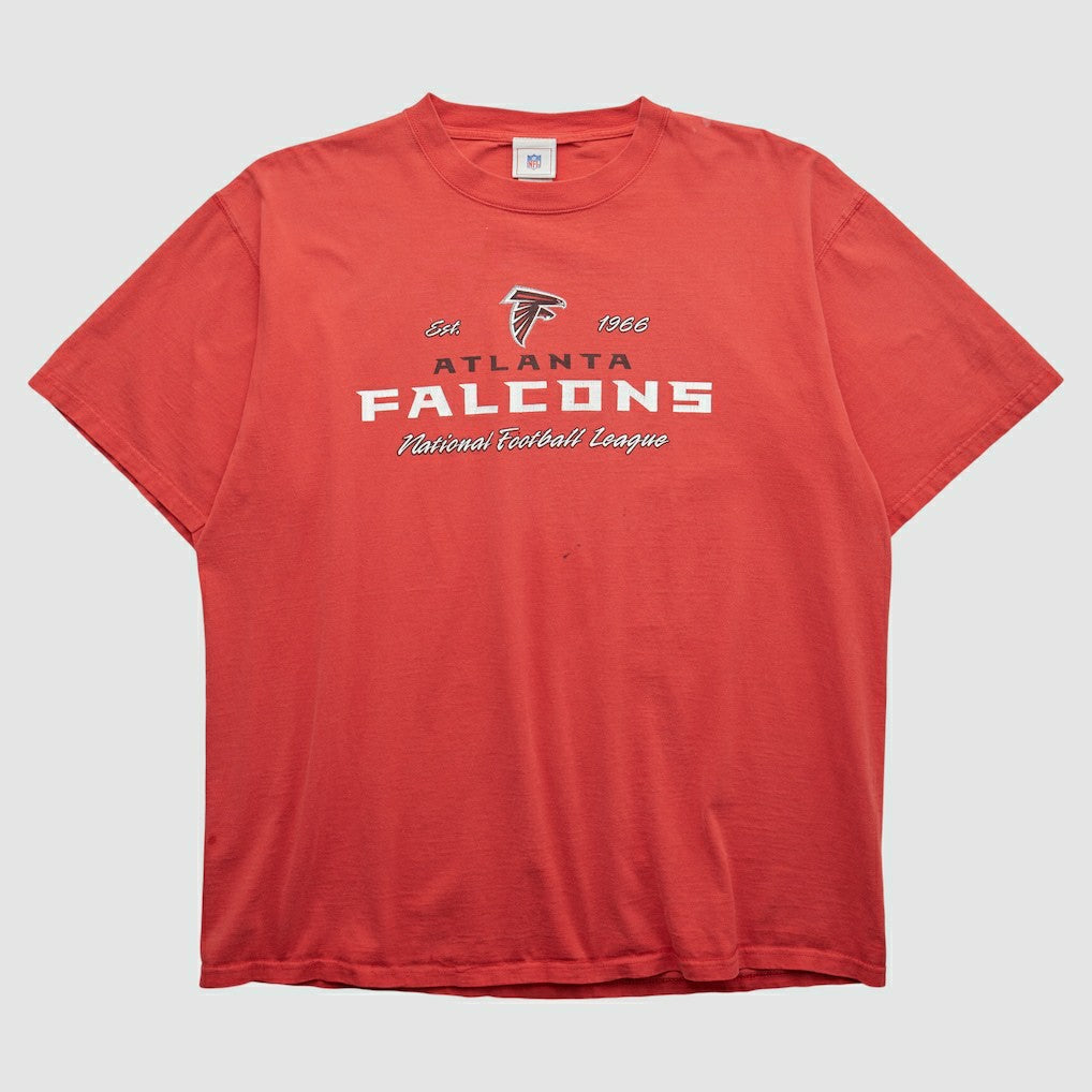 Fanatics Atlanta Falcons NFL 2000s T-shirt Red Vintage