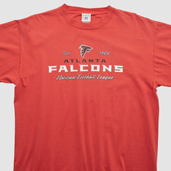 Fanatics Atlanta Falcons NFL 2000s T-shirt Red Vintage