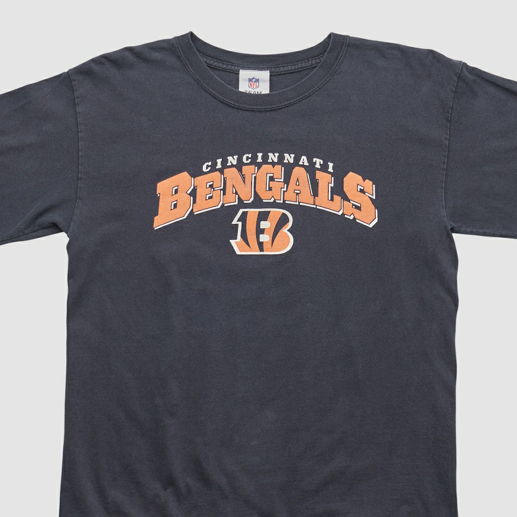 Fanatics Cincinnati Bengals NFL 2010s Long Sleeve T-shirt Charcoal Vintage