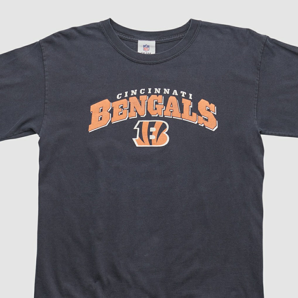 Fanatics Cincinnati Bengals NFL 2010s Long Sleeve T-shirt Charcoal Vintage