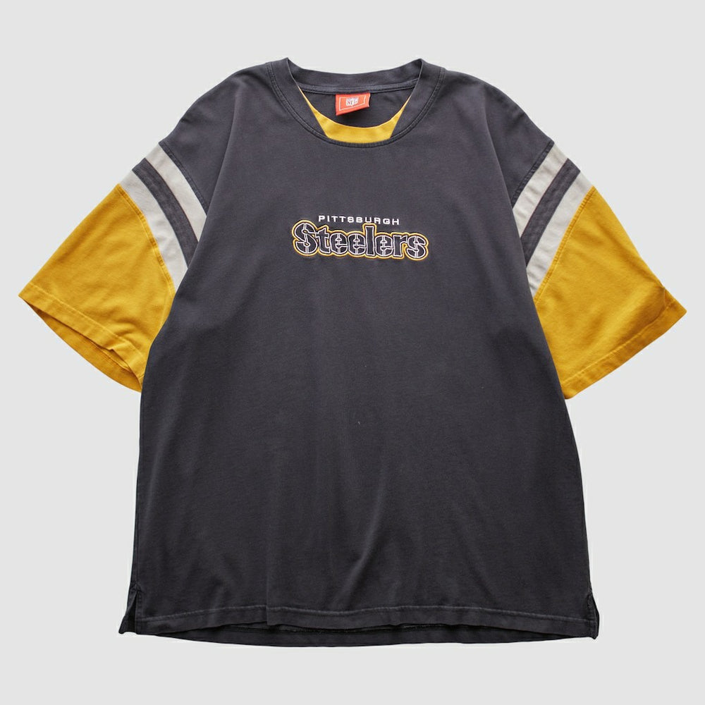 Fanatics Pittsburgh Steelers NFL 2000s T-shirt Black Vintage