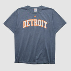 Detroit Tigers Majestic 2010s T-shirt - Blue - Vintage - Fanatics on Sale