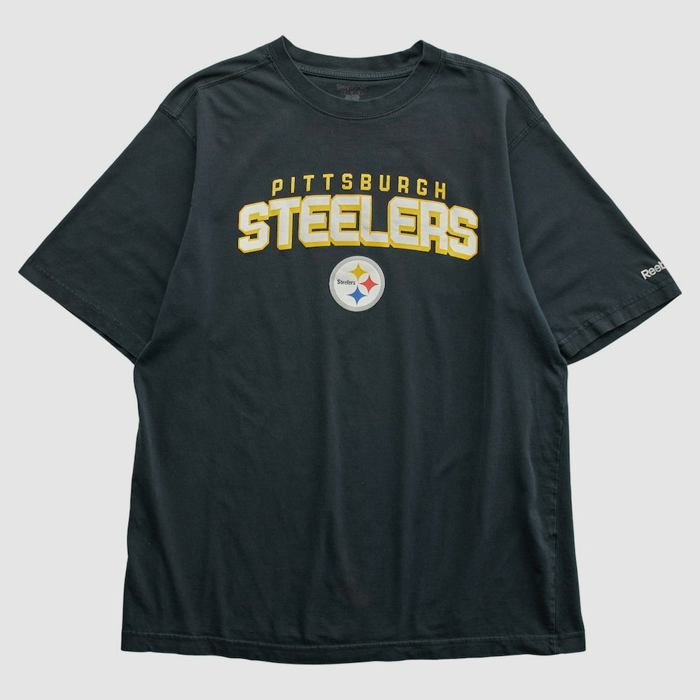 Fanatics Pittsburgh Steelers Reebok 2000s T-shirt Black Vintage