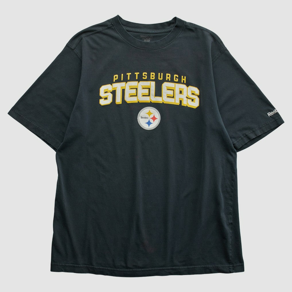 Fanatics Pittsburgh Steelers Reebok 2000s T-shirt Black Vintage