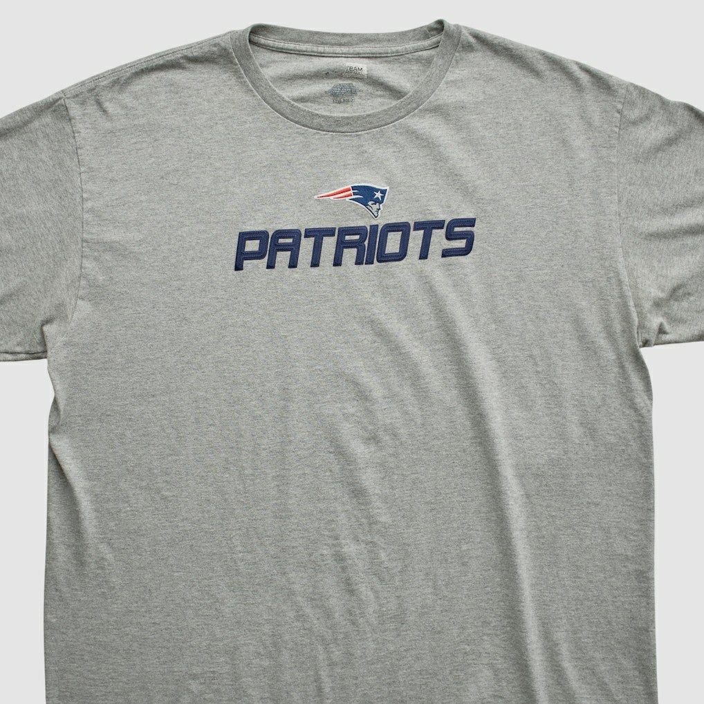Fanatics New England Patriots Team Edition Apparel 2000s T-shirt Heather Gray Vintage