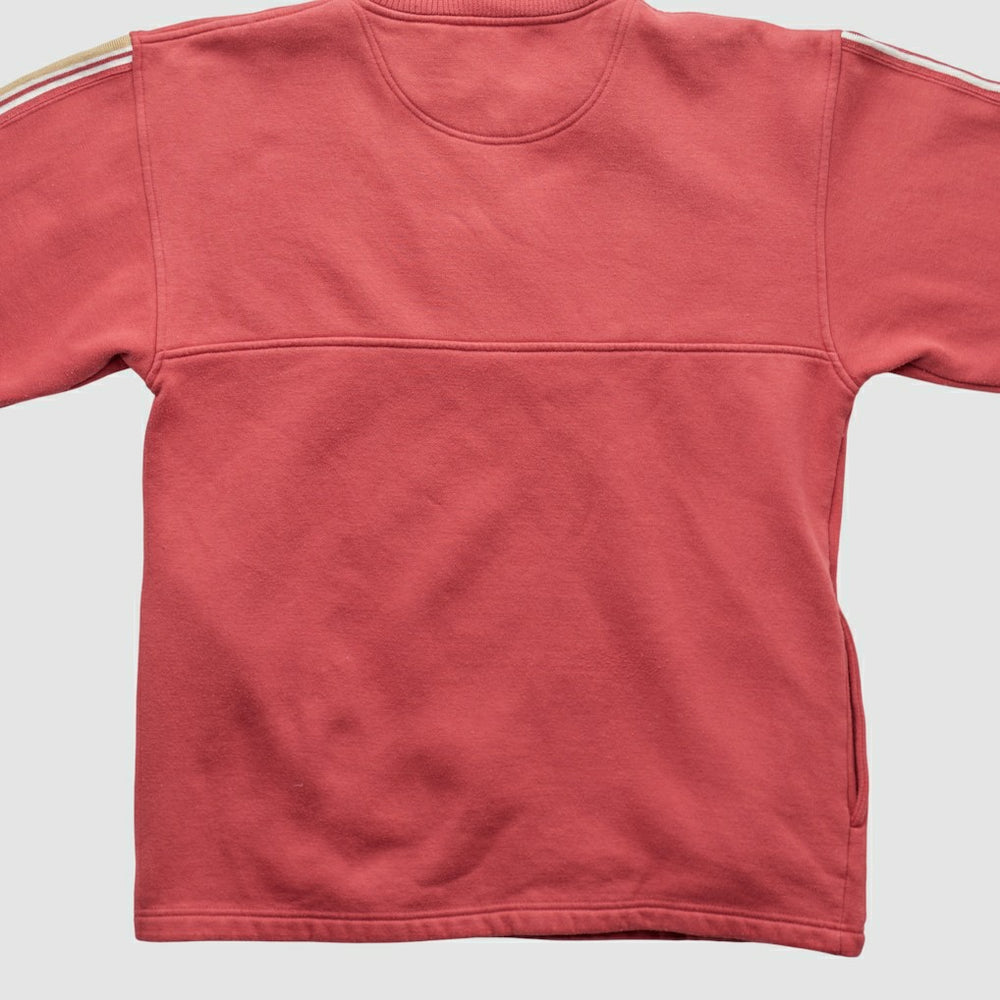 Fanatics San Francisco 49ers NFL 2000s 1/4 Zip Sweatshirt Red Vintage