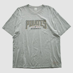 Pittsburgh Pirates Majestic 2003 T-shirt - Heather Gray - 3XVintage - Fanatics Online