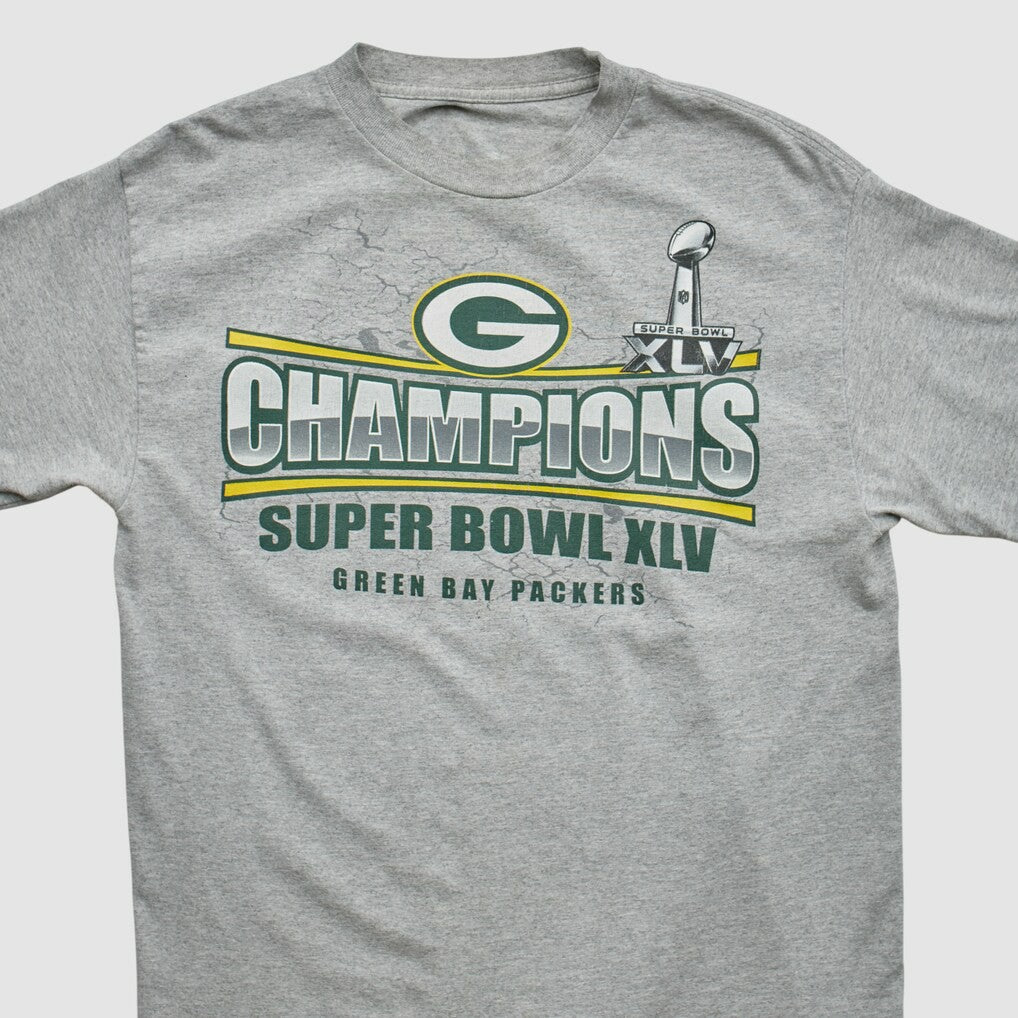 Fanatics Green Bay Packers 2011 T-shirt Heather Gray Vintage