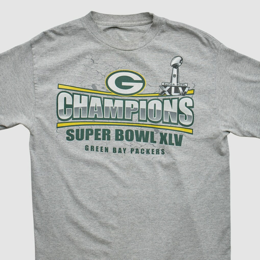 Fanatics Green Bay Packers 2011 T-shirt Heather Gray Vintage