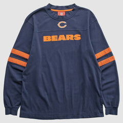 Fanatics Chicago Bears NFL 2000s Long Sleeve T-shirt Navy Vintage