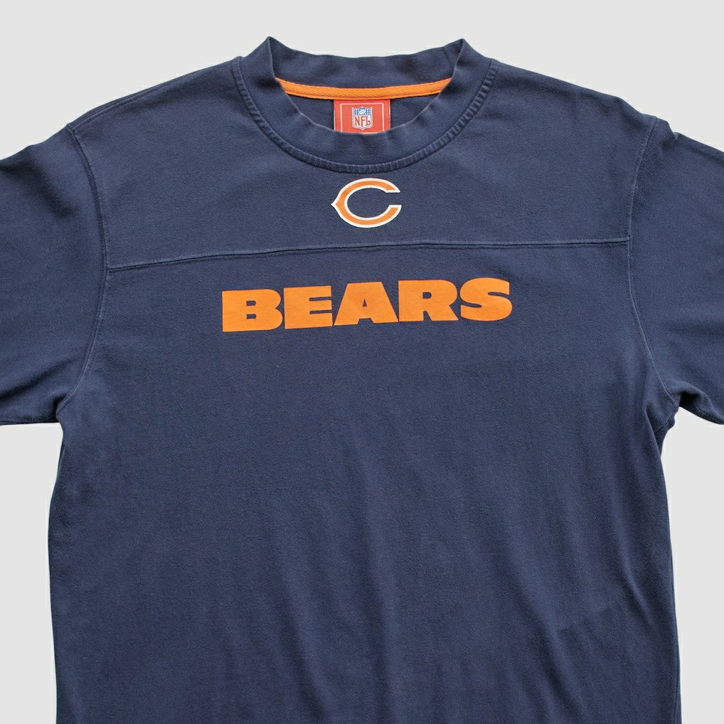 Fanatics Chicago Bears NFL 2000s Long Sleeve T-shirt Navy Vintage