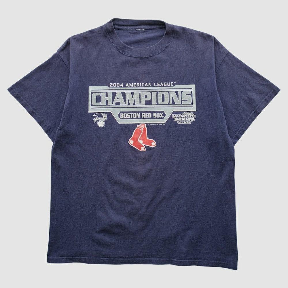 Boston Red Sox 2004 T-shirt - Navy - Vintage - Fanatics on Sale