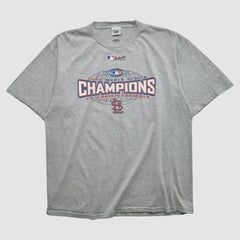 St. Louis Cardinals Lee Apparel 2006 T-shirt - Heather Gray - 2XVintage - Fanatics on Sale