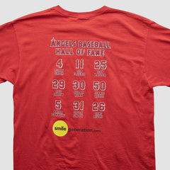 Los Angeles Angels Jerzees 2011 T-shirt - Red - XVintage - Fanatics on Sale