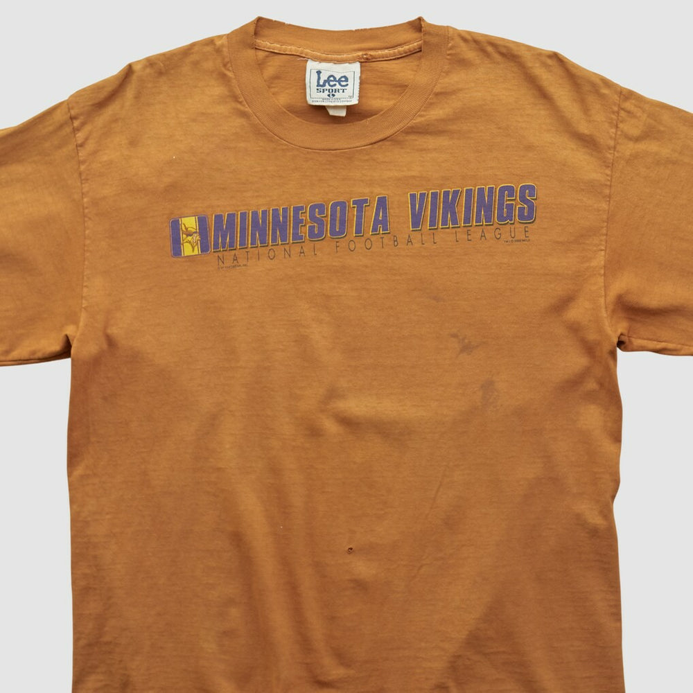 Fanatics Minnesota Vikings Lee Apparel 2000s Long Sleeve T-shirt Brown Vintage