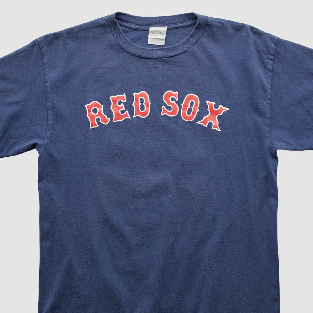 Boston Red Sox Majestic 2000s T-shirt - Navy - Vintage - Fanatics Sale
