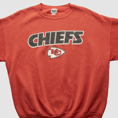 Fanatics Kansas City Chiefs Lee Sport 2000s Pullover Sweatshirt Red Vintage