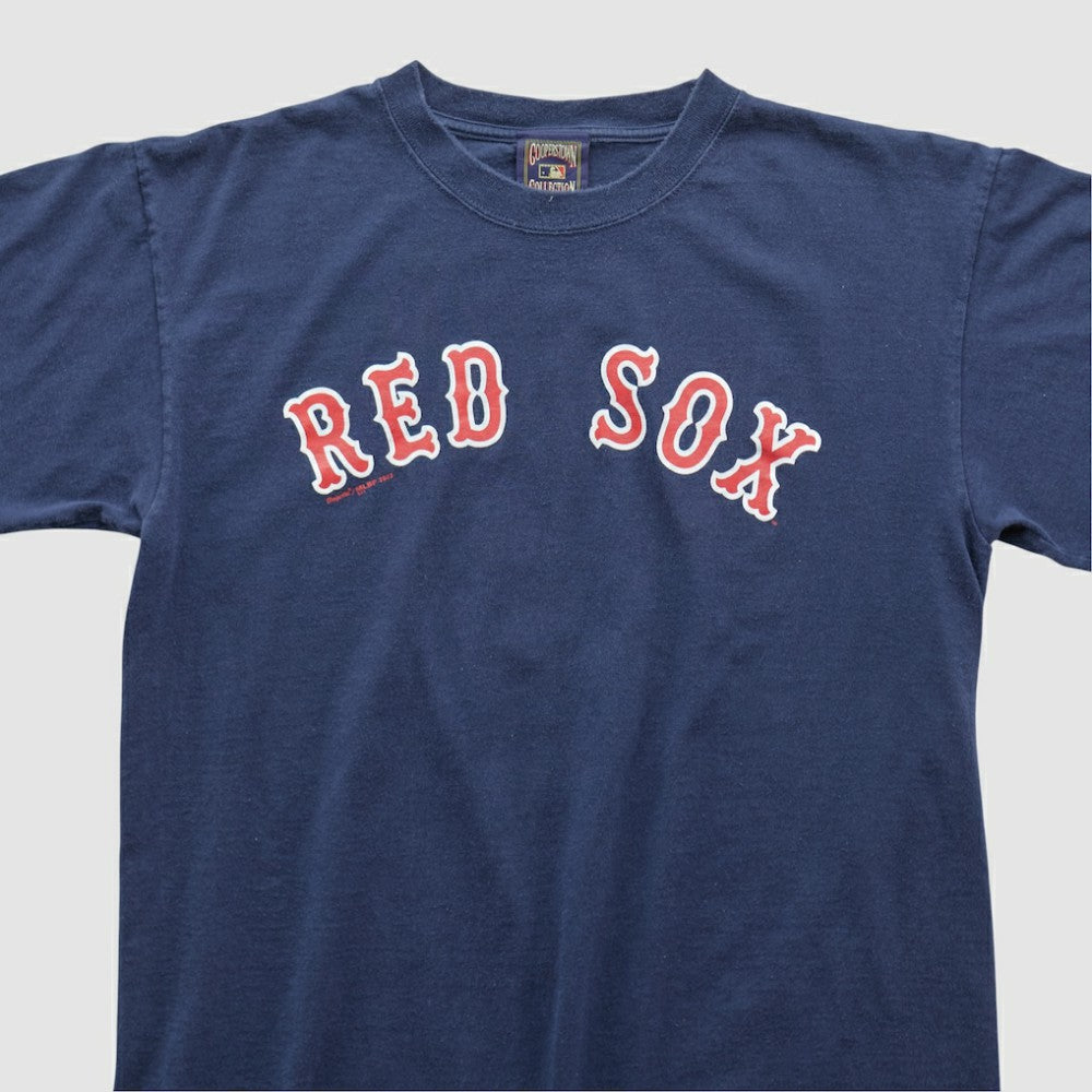 Boston Red Sox Majestic 2000s T-shirt - Navy - Vintage - Fanatics Lifestyle