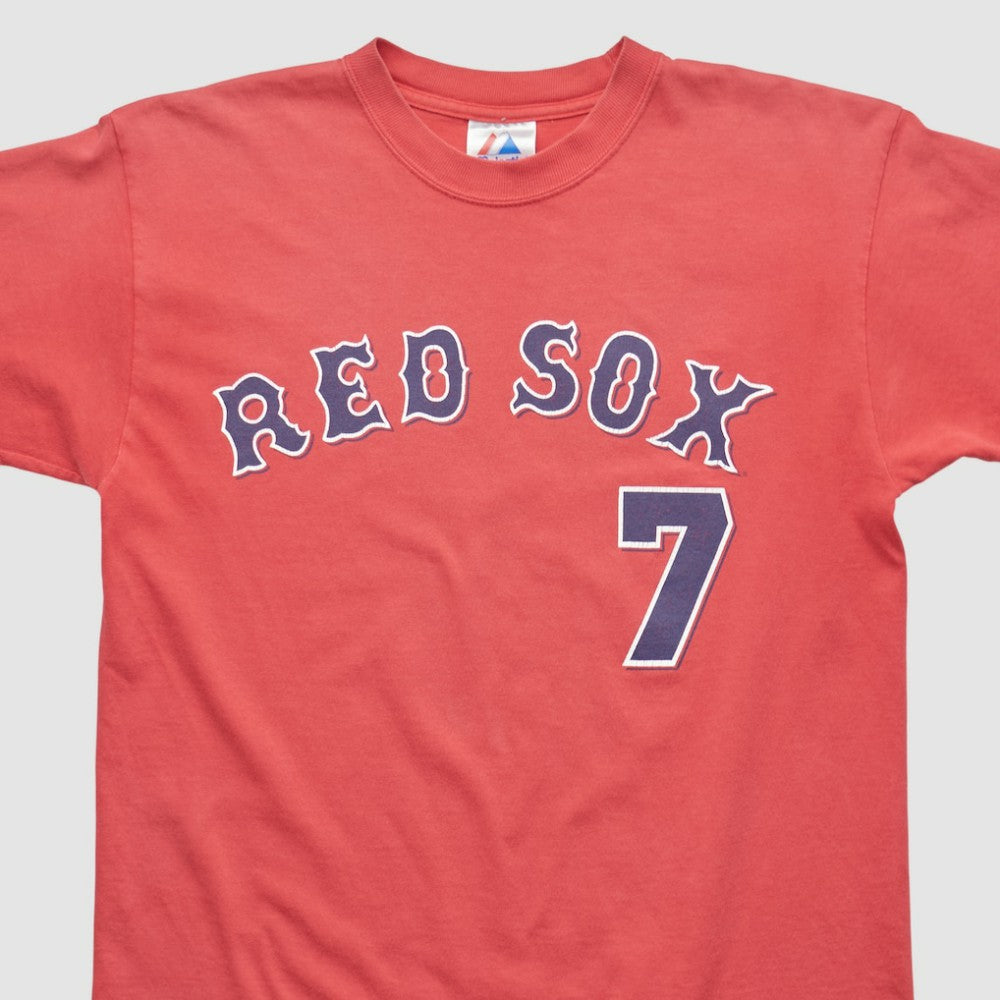 Boston Red Sox Majestic 2000s T-shirt - Red - Vintage - Fanatics Discount