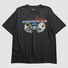 Fanatics Superbowl XLIII NFL 2009 T-shirt Black Vintage