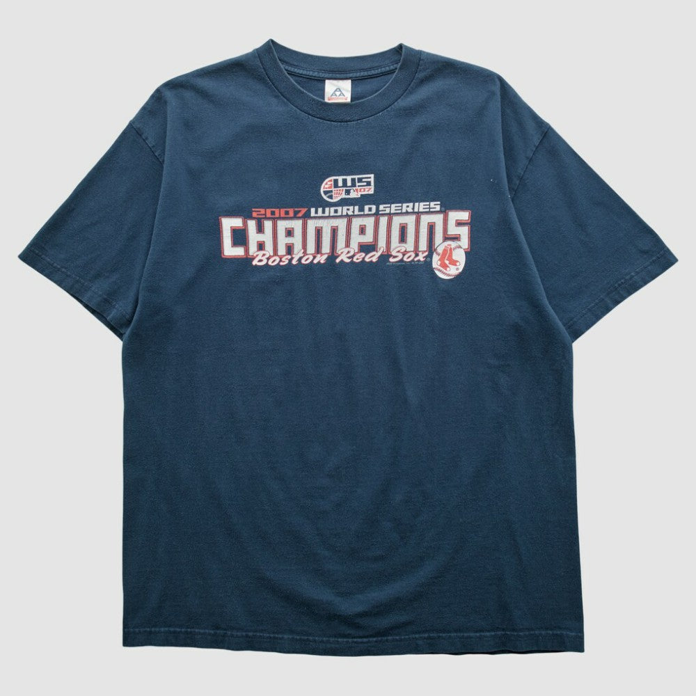 Boston Red Sox Alstyle 2007 T-shirt - Navy - XVintage - Fanatics Sale