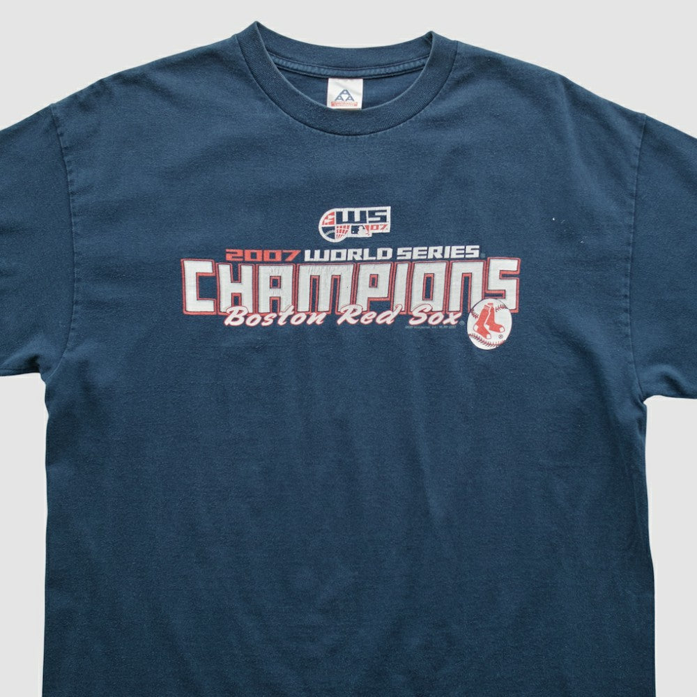Boston Red Sox Alstyle 2007 T-shirt - Navy - XVintage - Fanatics Sale