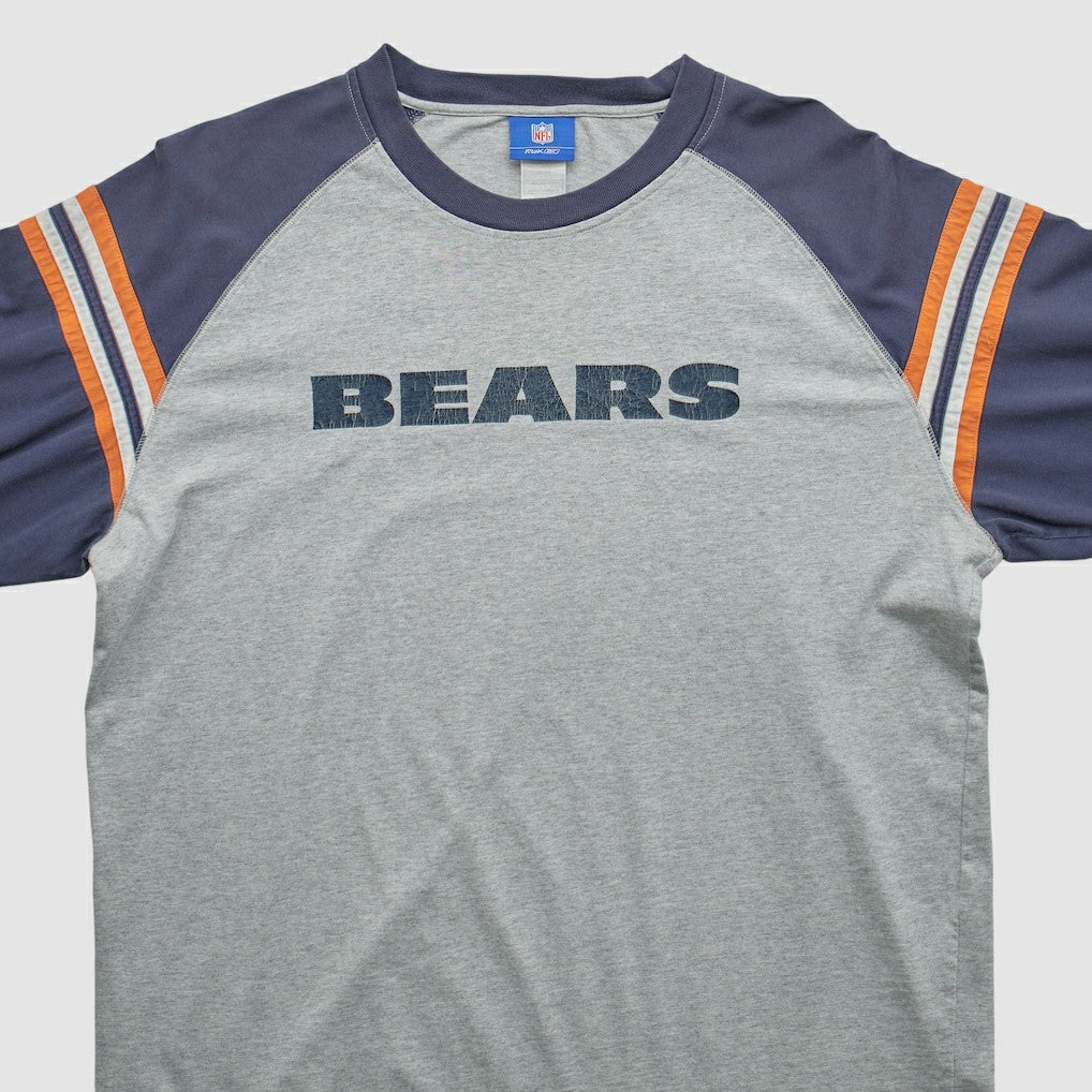 Fanatics Chicago Bears NFL 2000s Long Sleeve T-shirt Heather Gray Vintage